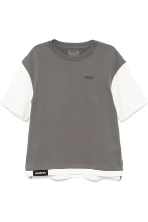 Musium Div. Logo-embroidered T-shirt