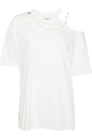 Musium Div. Faux-pearl T-shirt