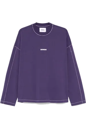 BONSAI Logo-print long-sleeve T-shirt
