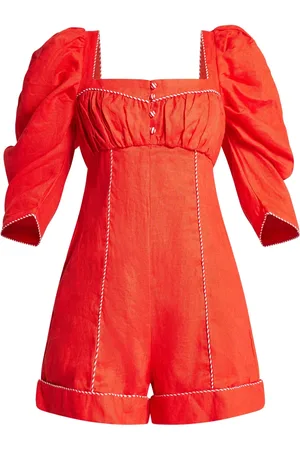 Farm Rio Linen playsuit