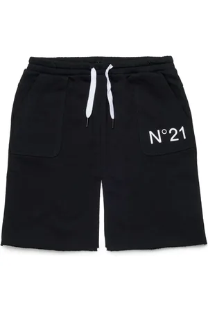 Nº21 Logo-print shorts