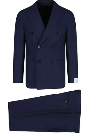 CARUSO Striped suit