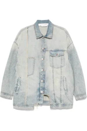 ISABEL BENENATO Distressed denim jacket