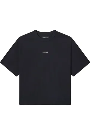 Purple Brand Logo-print cotton t-shirt