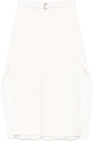 SACAI Pleated midi skirt