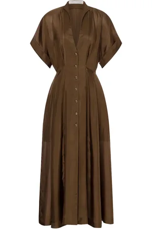 Serafini Silk midi dress