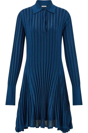 Salvatore Ferragamo Semi-sheer skater dress