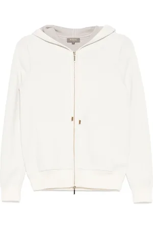 N.PEAL Double faced hoodie