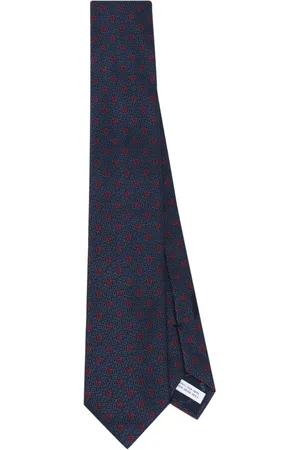 Salvatore Ferragamo Gancini Jacquard tie