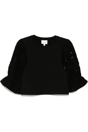 Cinq A Sept Embroidered paisley top