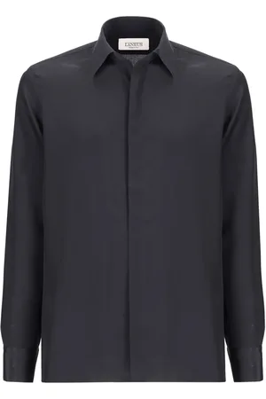 LANEUS Crepe de chine shirt