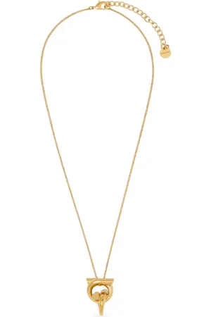 Salvatore Ferragamo Gancini pendant necklace
