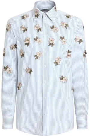 Dolce & Gabbana Floral-appliqué shirt