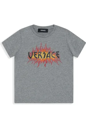 VERSACE Logo-print T-shirt