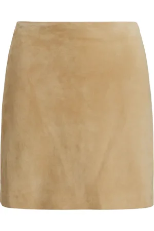Ralph Lauren Carreen suede mini skirt