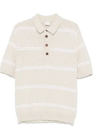 ELEVENTY Striped polo shirt