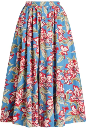 Ralph Lauren Floral-print midi skirt