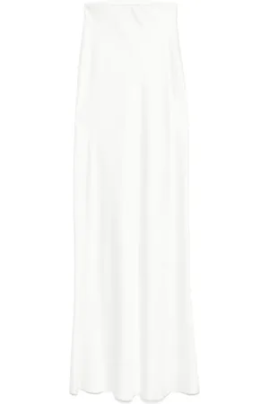 NISSA Satin maxi skirt