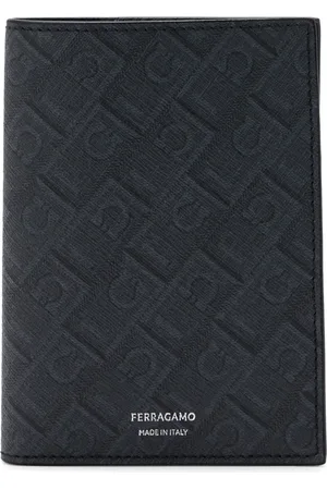 Salvatore Ferragamo Monogram-print documents holder