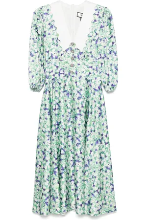 NISSA Floral midi dress