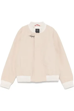 FAY Hook-detail bomber jacket