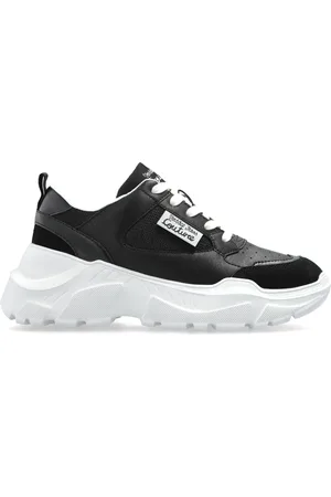 VERSACE Logo-patch sneakers