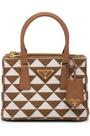 Prada Symbole embroidered mini bag
