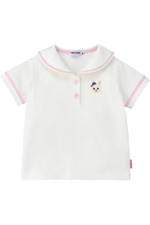 Miki House Rabbit-motif t-shirt