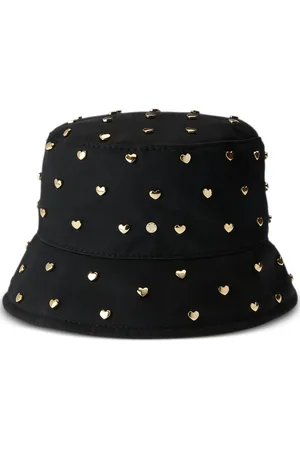 Le Mont St Michel Axel stud-embellished bucket hat
