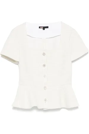 Maje Interwoven-design top