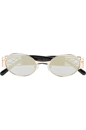 Karen Wazen Pam oval-frame sunglasses