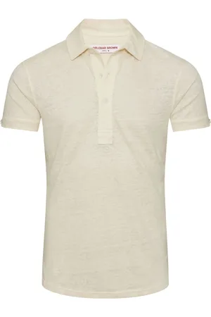 Orlebar Brown Sebastian linen polo shirt