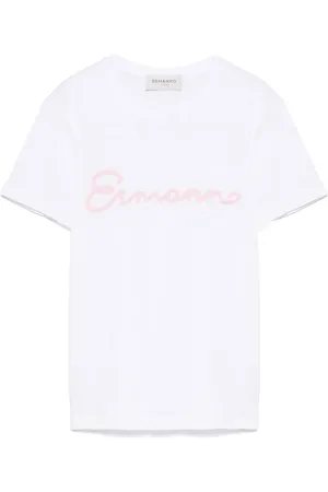 Ermanno Firenze Crystal-embellishment T-shirt