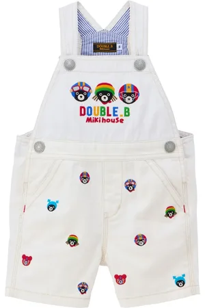 Miki House Bear-motif shorts