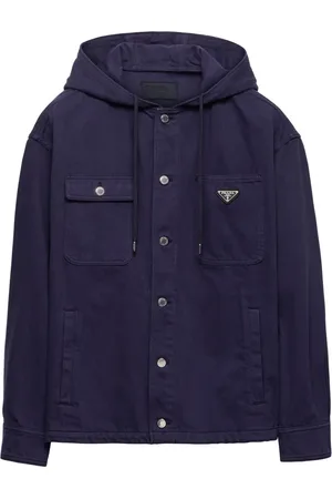 Prada Enamel triangle-logo shirt