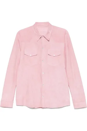 SALVATORE SANTORO Leather overshirt