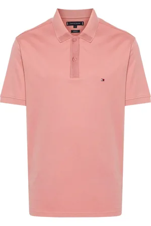 Tommy Hilfiger Logo-embroidered organic cotton polo shirt