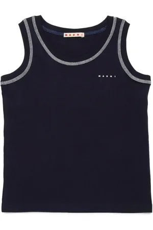 Marni Logo-print tank top