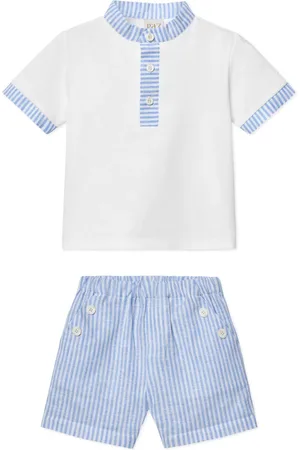 PAZ RODRIGUEZ Striped shorts set