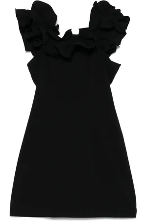 ROTATE Ruffle-detail mini dress