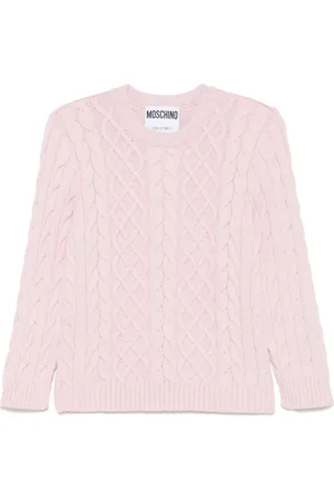 Moschino Cable-knit sweater