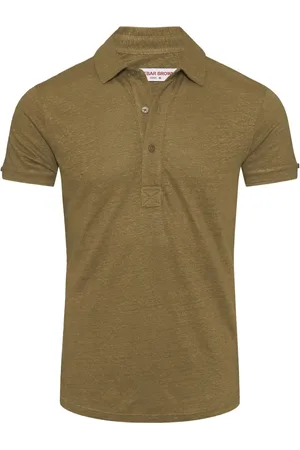 Orlebar Brown Sebastian linen polo shirt