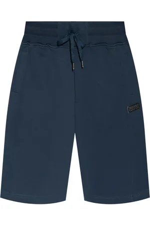 VERSACE Logo plaque track shorts