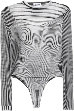 Jean Paul Gaultier The draped body morphing bodysuit