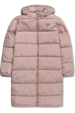 Guess Logo-appliqué coat