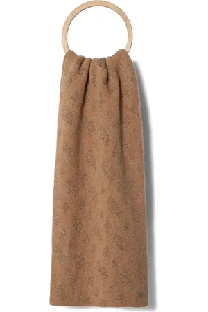 HUGO BOSS Logo-lettering scarf