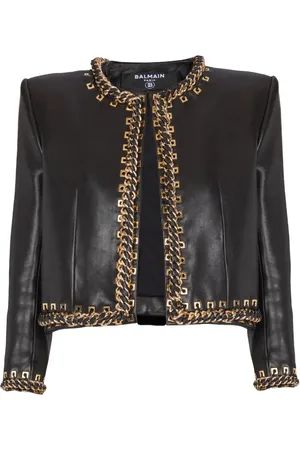 Balmain Chain detailing jacket