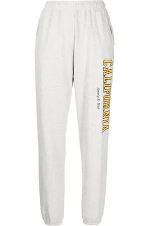 Sporty & Rich California logo-print track pants
