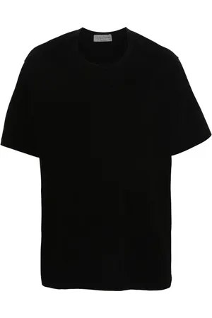 YOHJI YAMAMOTO Round-neck cotton T-shirt