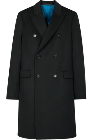 Paul Smith Peak lapels double-breasted coat